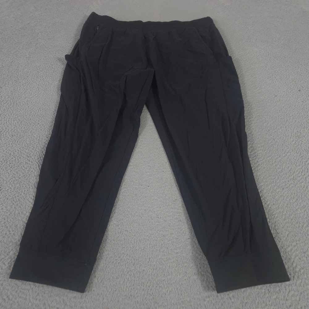 Columbia Pants Womens XXL Black Leslie Falls Joggers II Tapered Leg Stretch